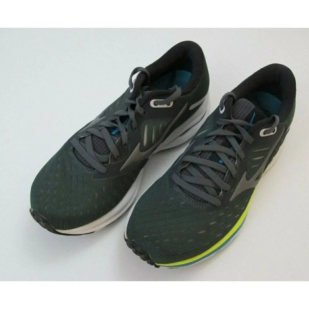 Mizuno Women's Sz 7 Wave Rider 24 Castlerock‎ Phantom Running Shoe 411228-979S